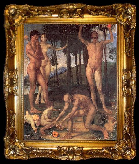 framed  Marees, Hans von The Four Ages of Man, ta009-2